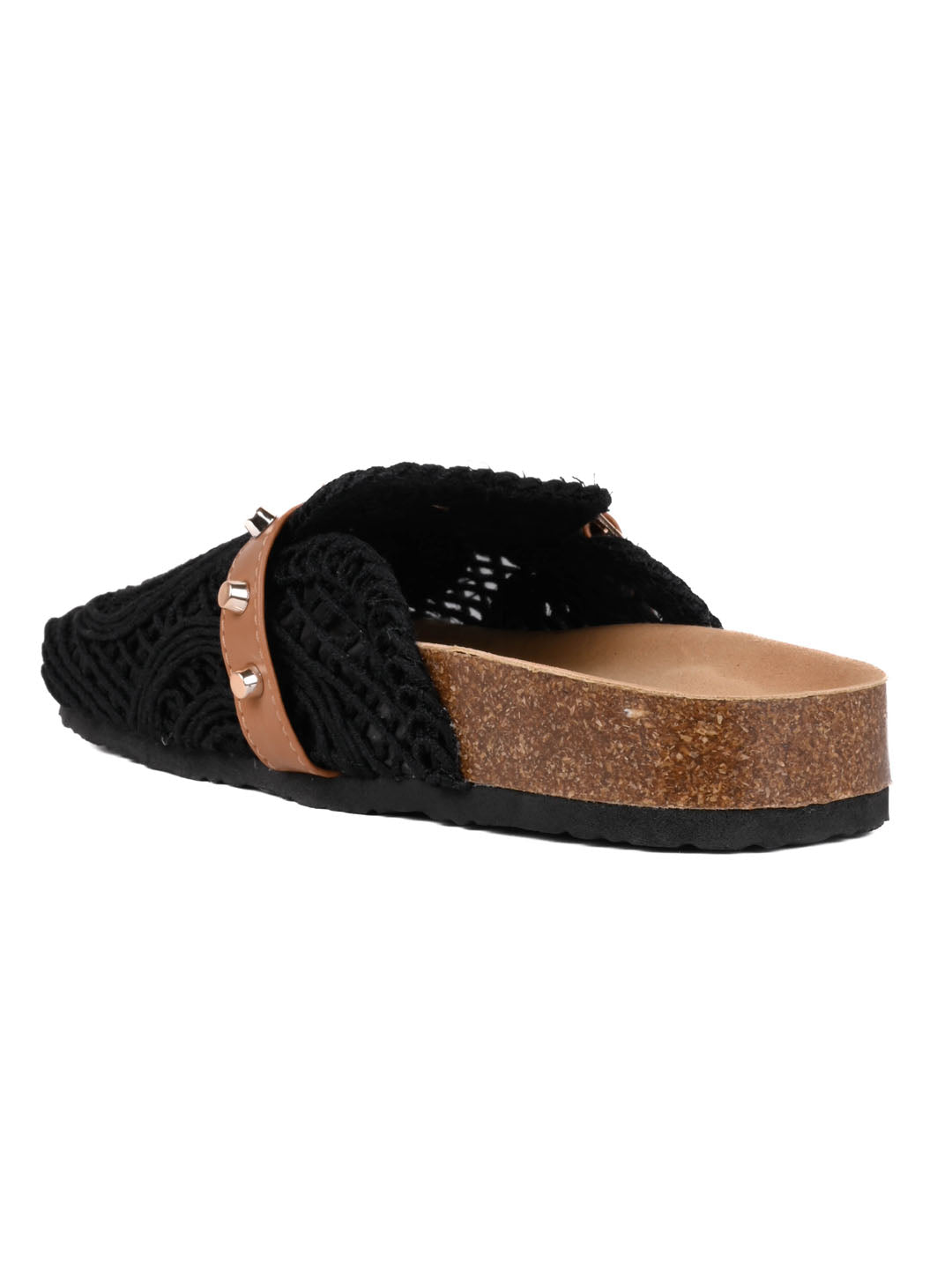 Women, Women Footwear, Black Mules