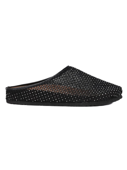 Women, Women Footwear, Black Mules