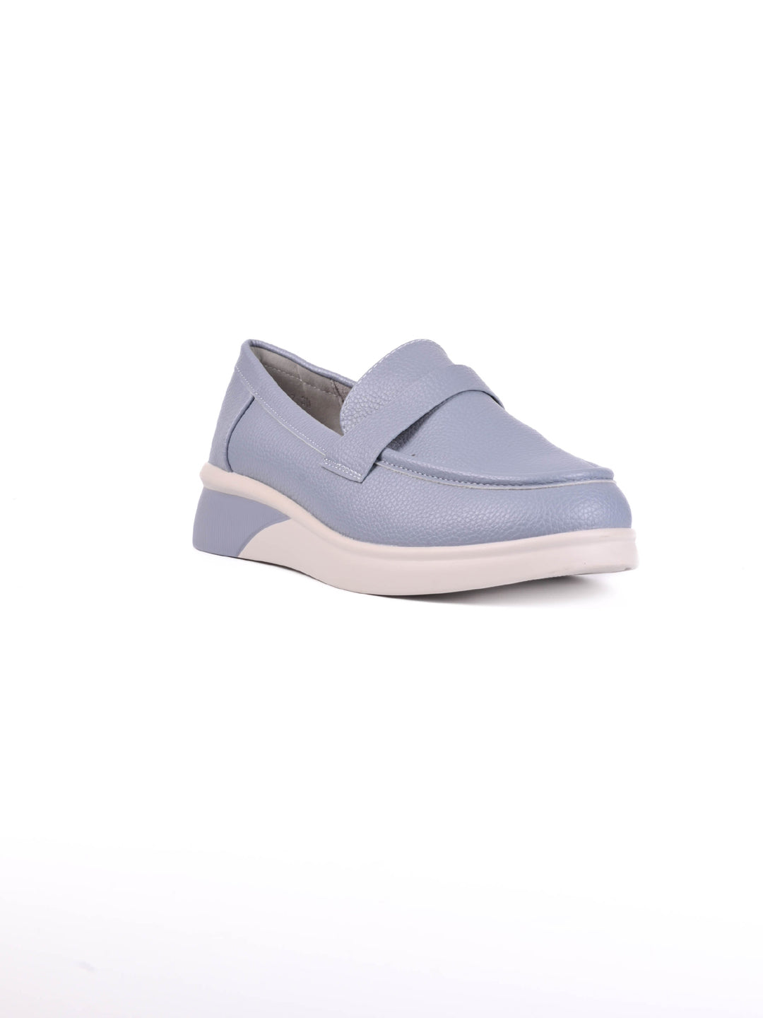 Women, Women Footwear, Blue Loafers