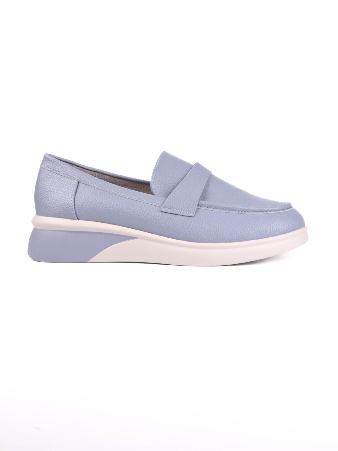 Women, Women Footwear, Blue Loafers