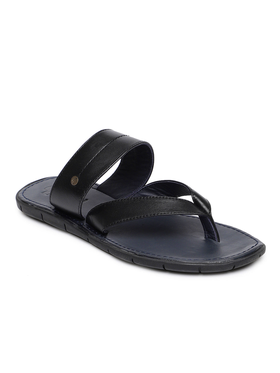 Footwear, Men Footwear, Black Sandals