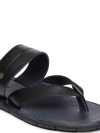 Footwear, Men Footwear, Black Sandals