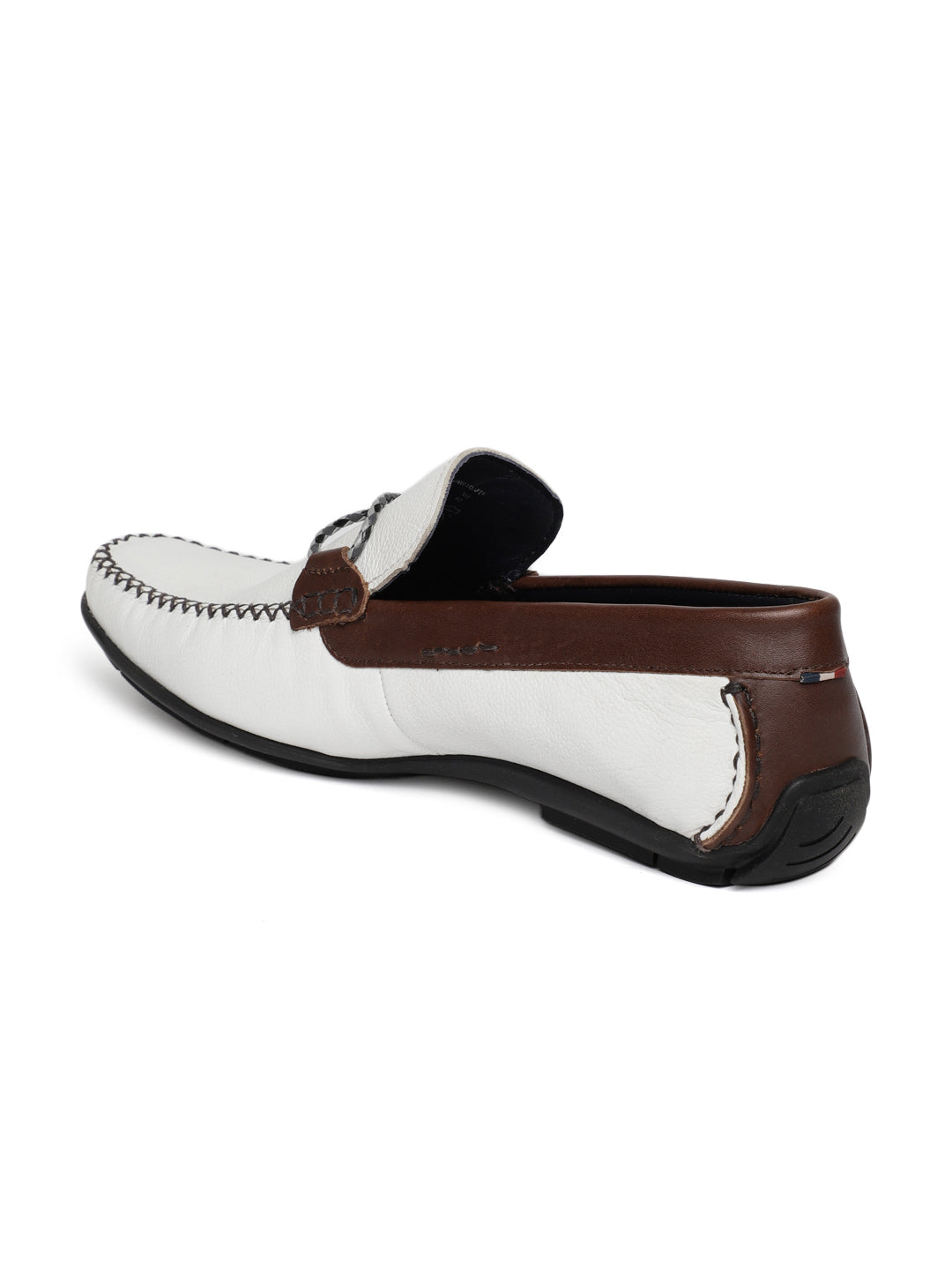 Footwear, Men Footwear, White Loafers