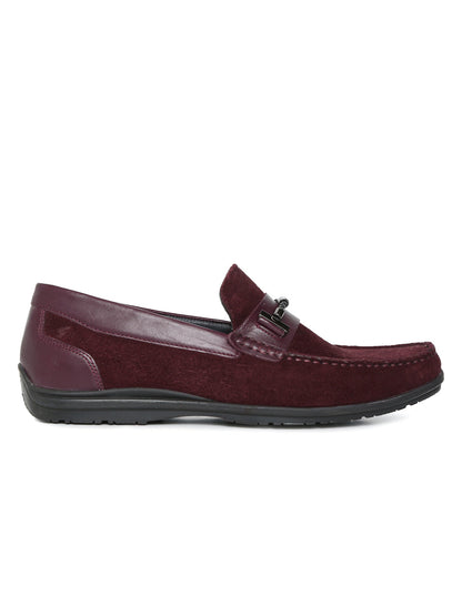 Footwear, Men Footwear, Burgundy Loafers