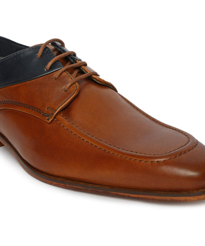 Footwear, Men Footwear, Tan Derby Shoes