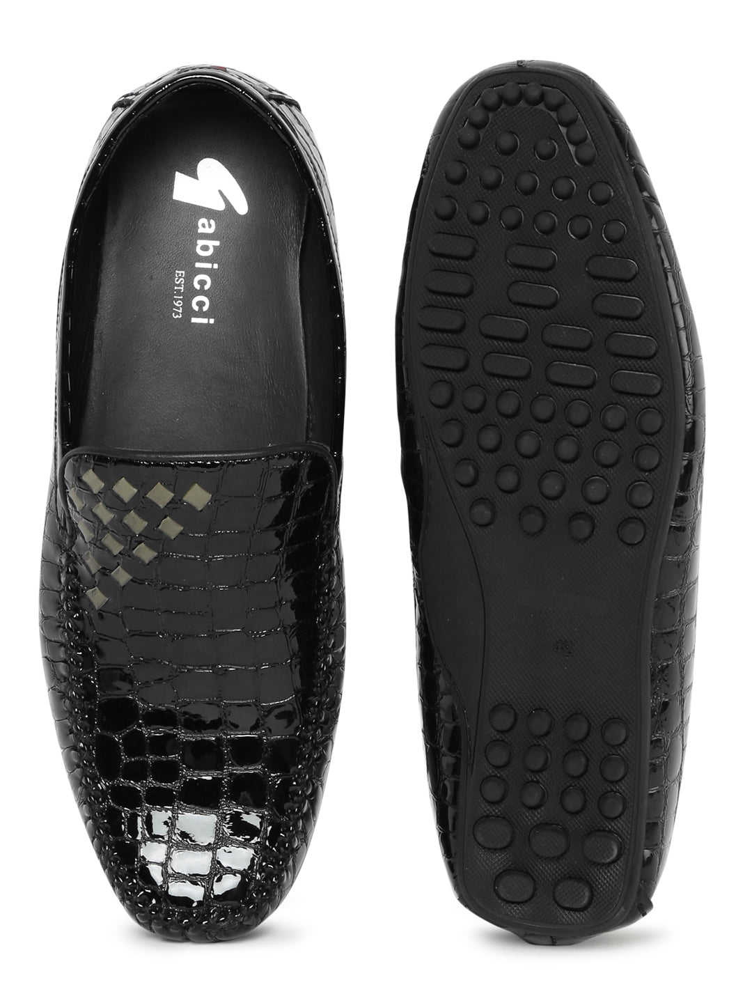 Footwear, Men Footwear, Black Loafers