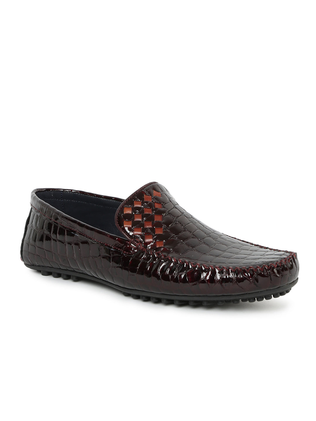 Footwear, Men Footwear, Burgundy Loafers