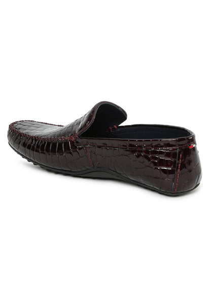 Footwear, Men Footwear, Burgundy Loafers