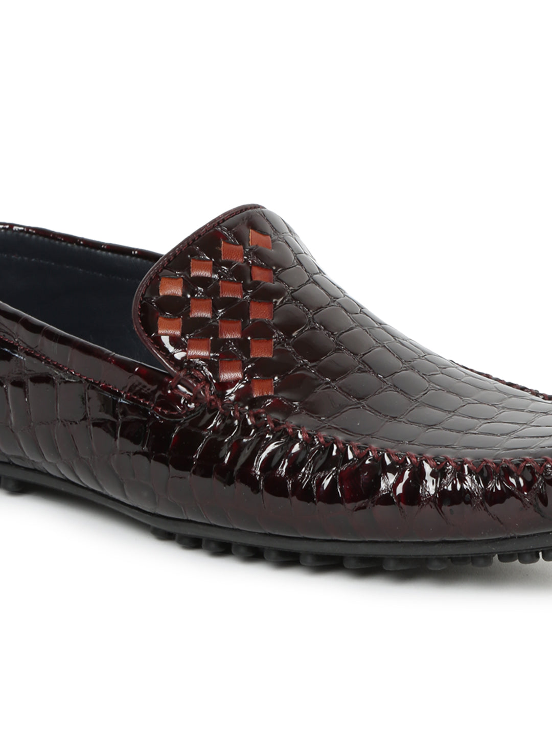 Footwear, Men Footwear, Burgundy Loafers