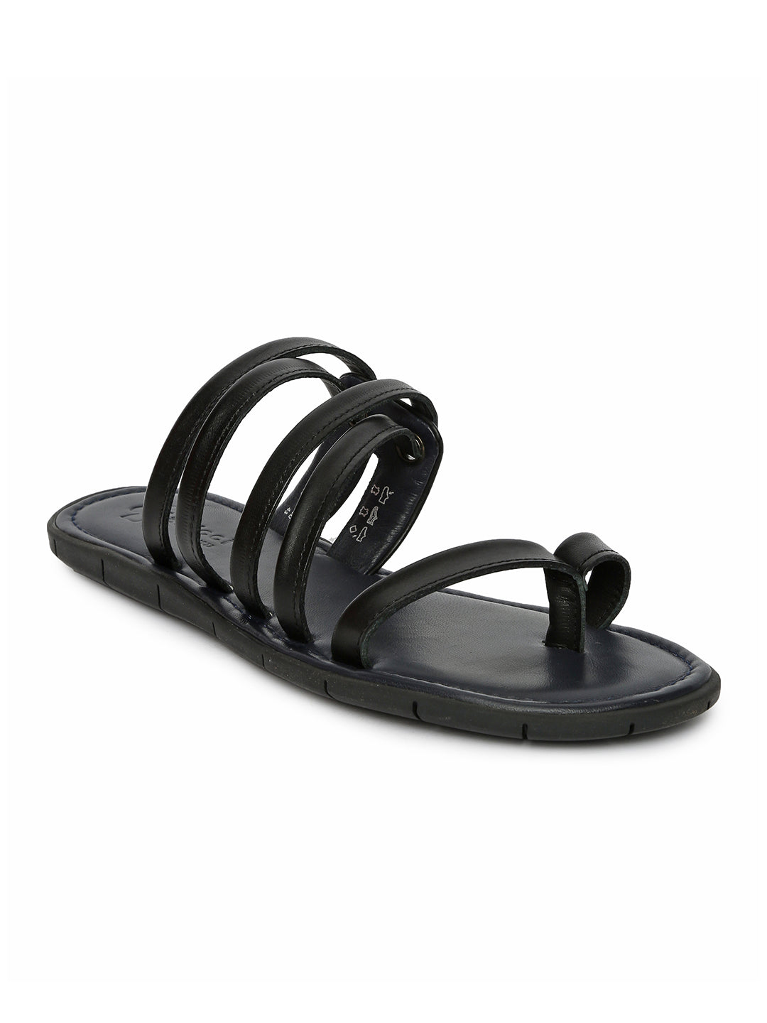 Footwear, Men Footwear, Black Sandals