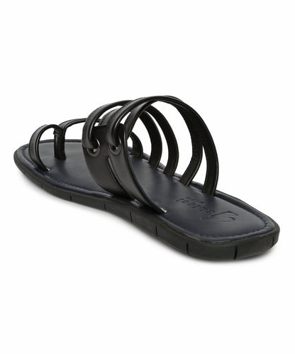 Footwear, Men Footwear, Black Sandals