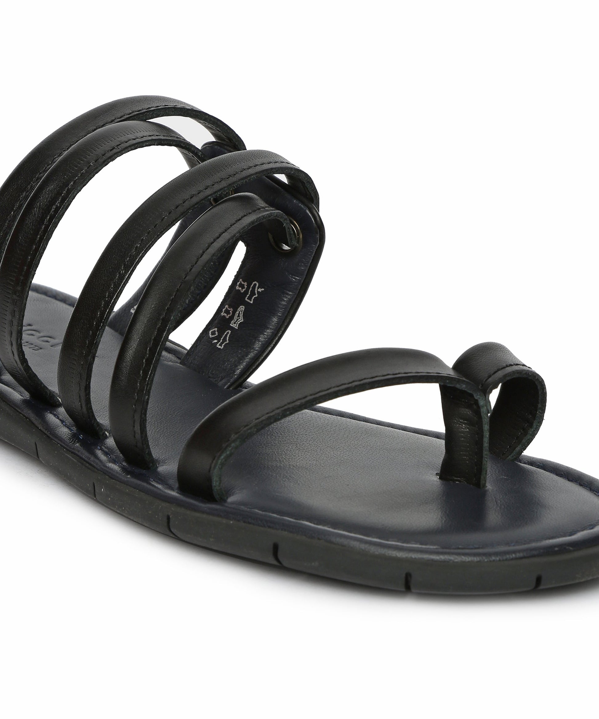 Footwear, Men Footwear, Black Sandals