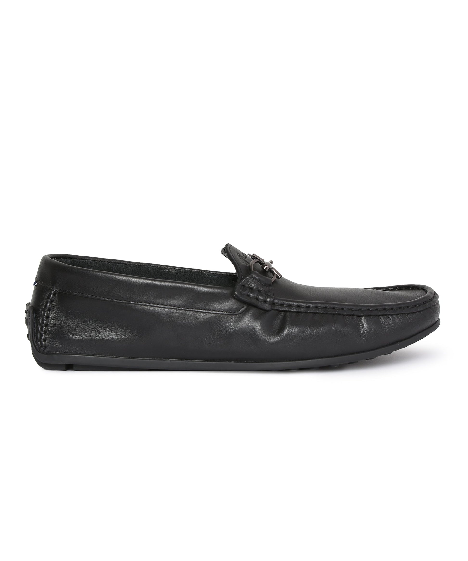 Footwear, Men Footwear, Black Loafers