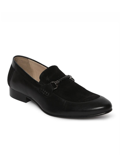 Footwear, Men Footwear, Black Loafers