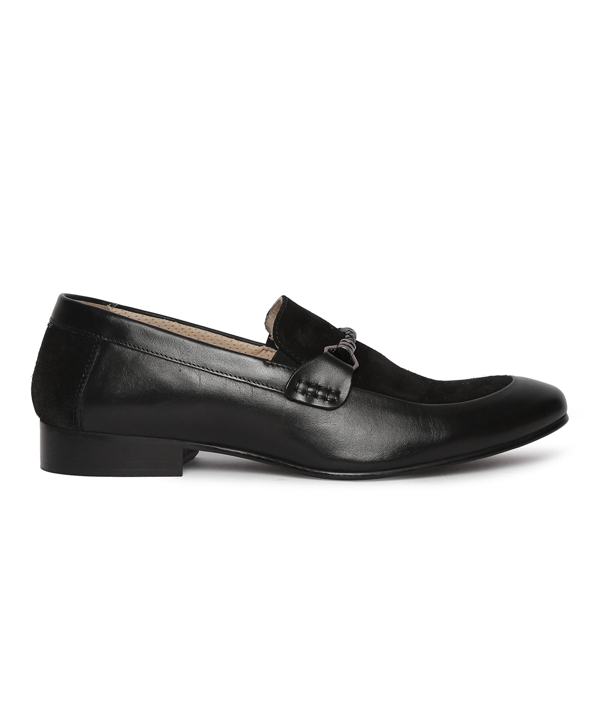 Footwear, Men Footwear, Black Loafers