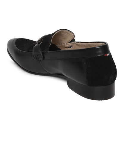 Footwear, Men Footwear, Black Loafers