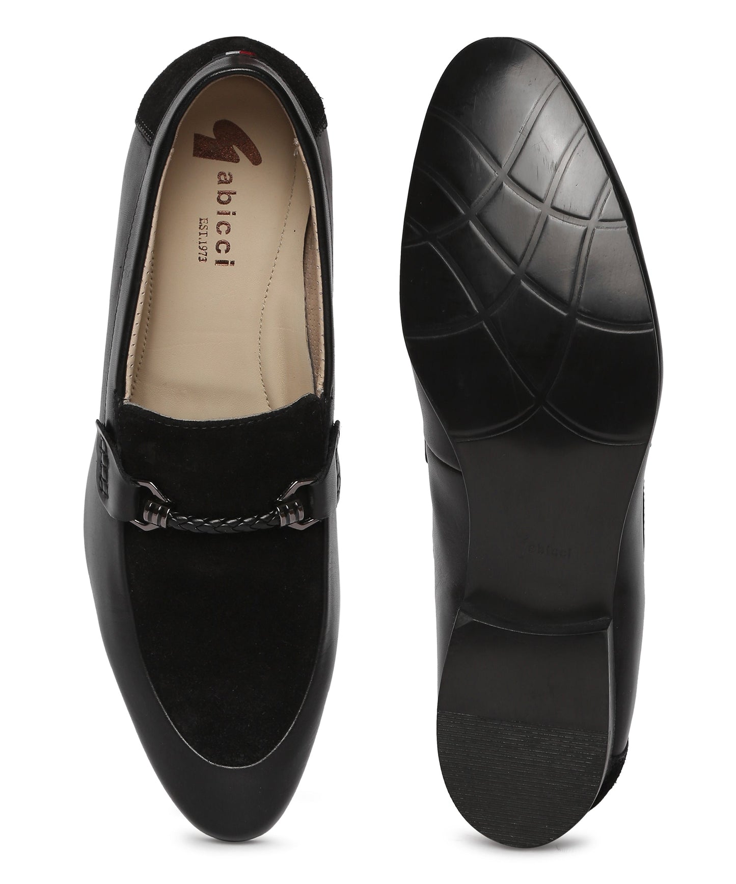 Footwear, Men Footwear, Black Loafers