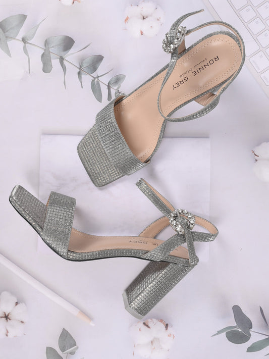 Women, Women Footwear, Grey Sandals