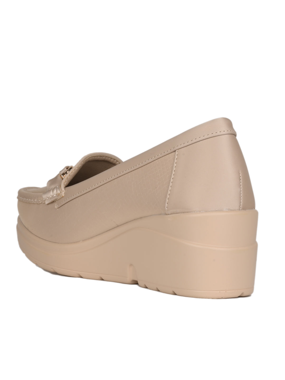 Women, Women Footwear, Beige Loafers