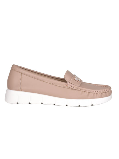 Women, Women Footwear, Pink Loafers