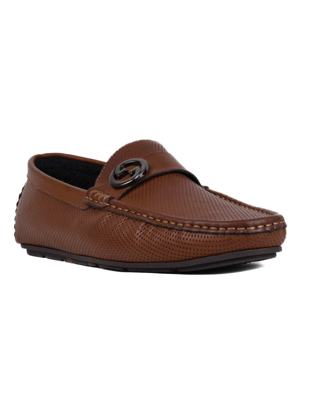 Men, Men Footwear, Brown Driving Shoes