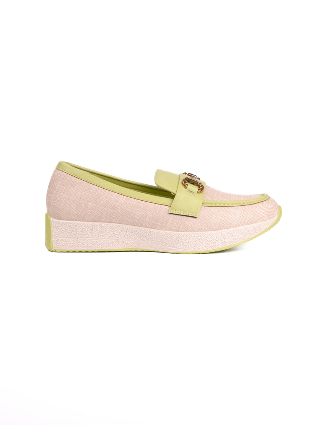 Women, Women Footwear, Green Loafers