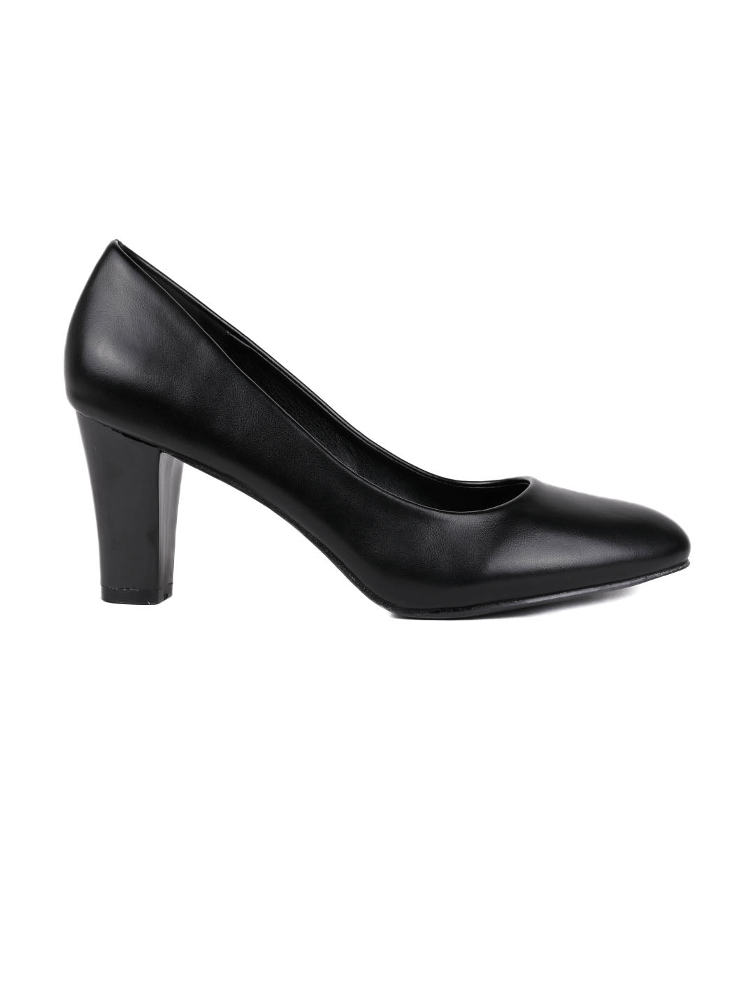 Women, Women Footwear, Black Pumps