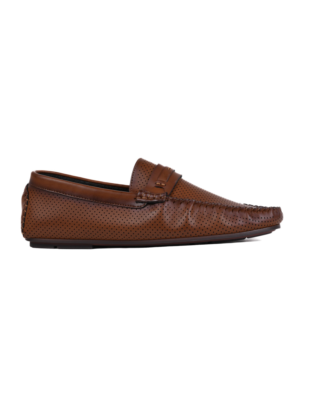 Men, Men Footwear, Brown Driving Shoes