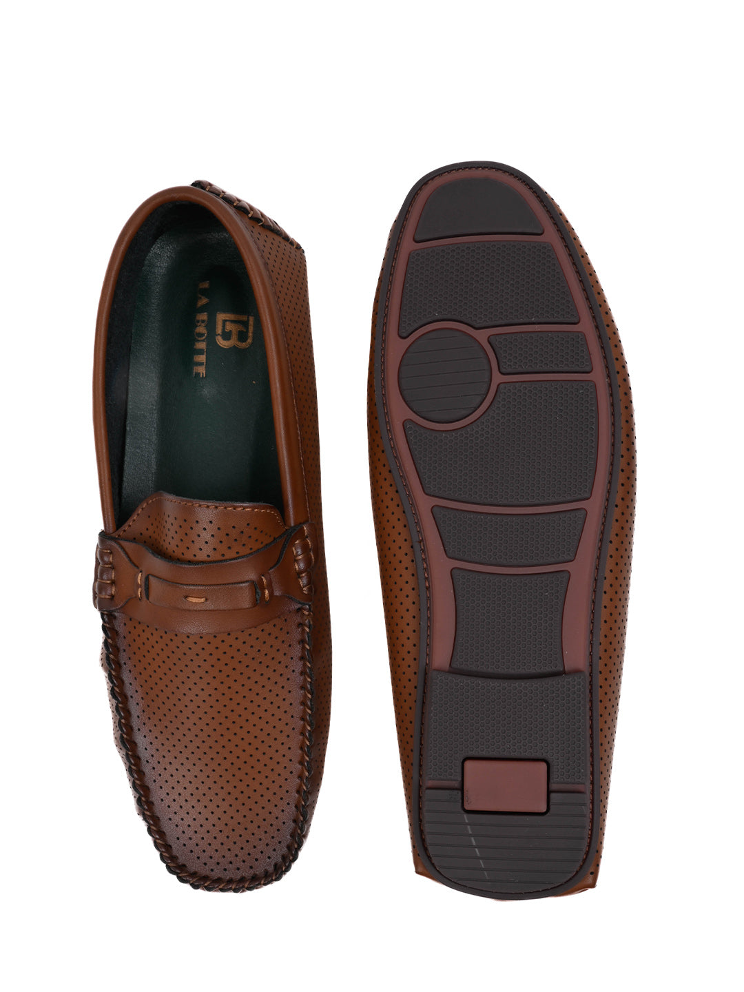 Men, Men Footwear, Brown Driving Shoes