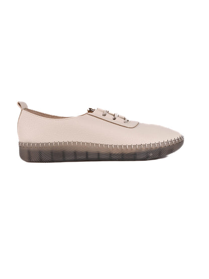 Women, Women Footwear, Beige Loafers