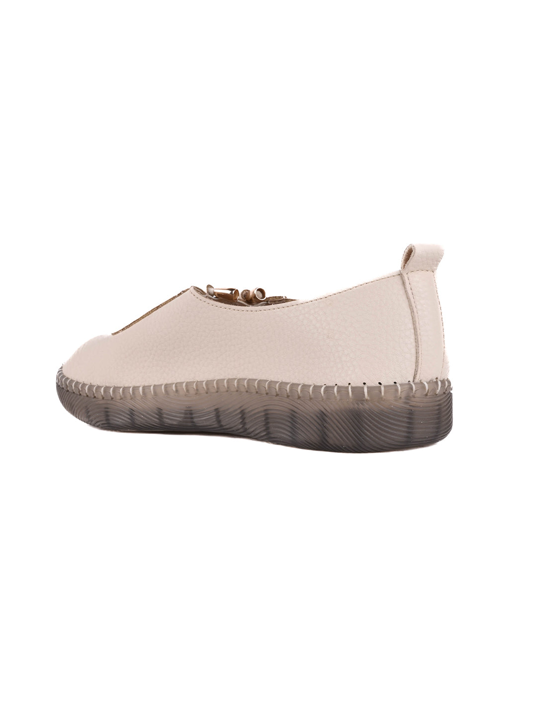 Women, Women Footwear, Beige Loafers