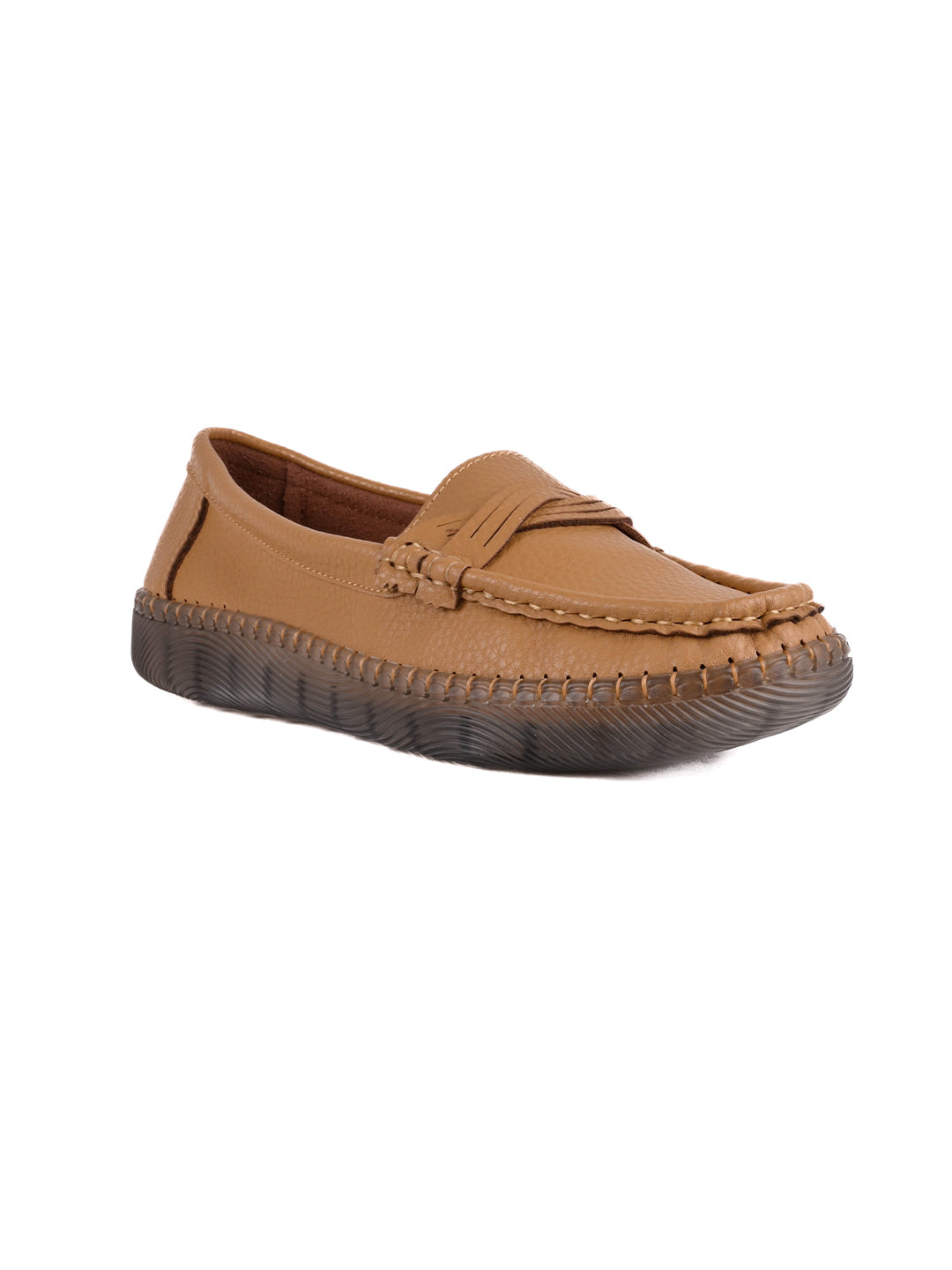 Women, Women Footwear, Camel Loafers