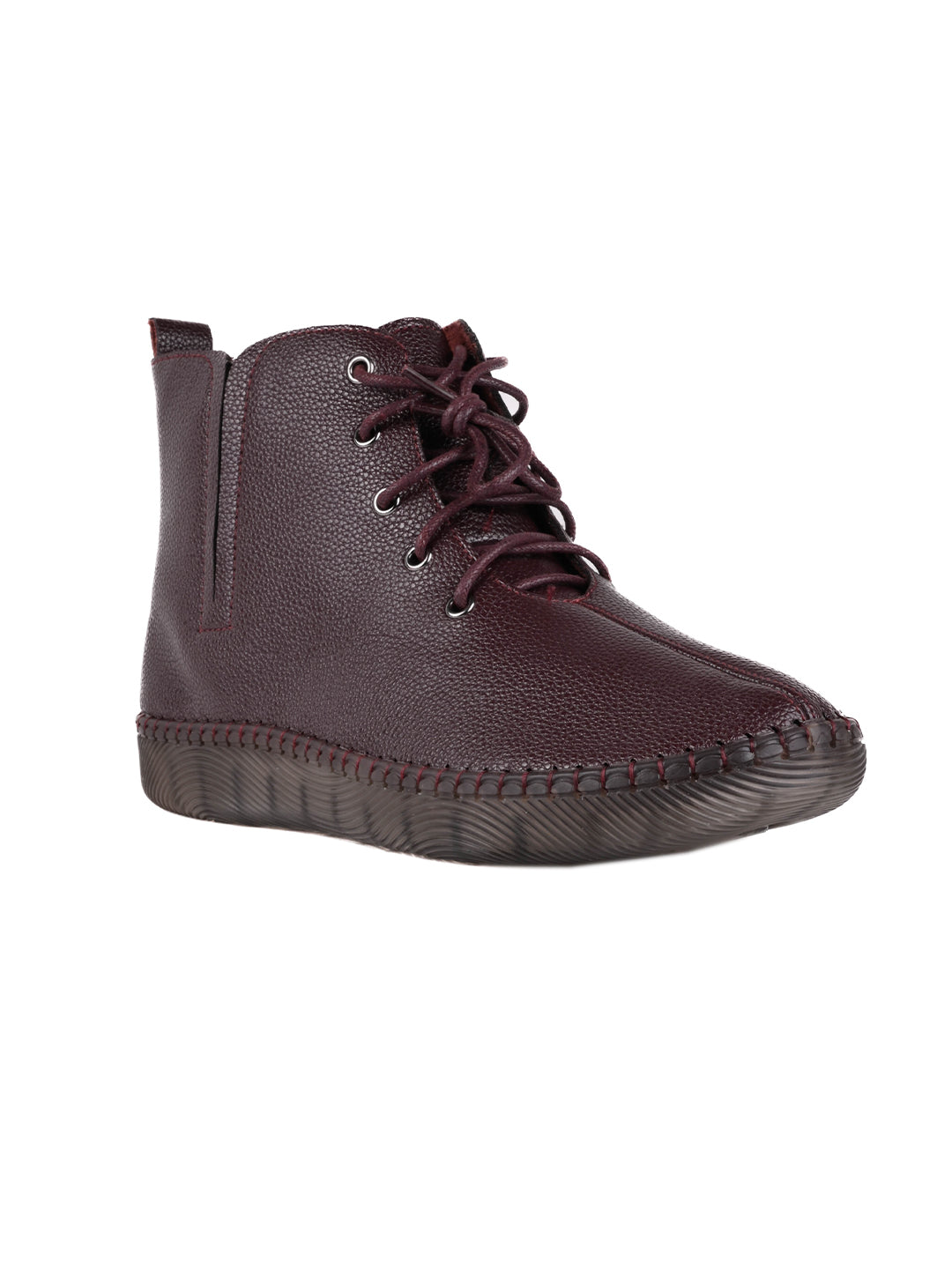 Women, Women Footwear, Maroon Boots