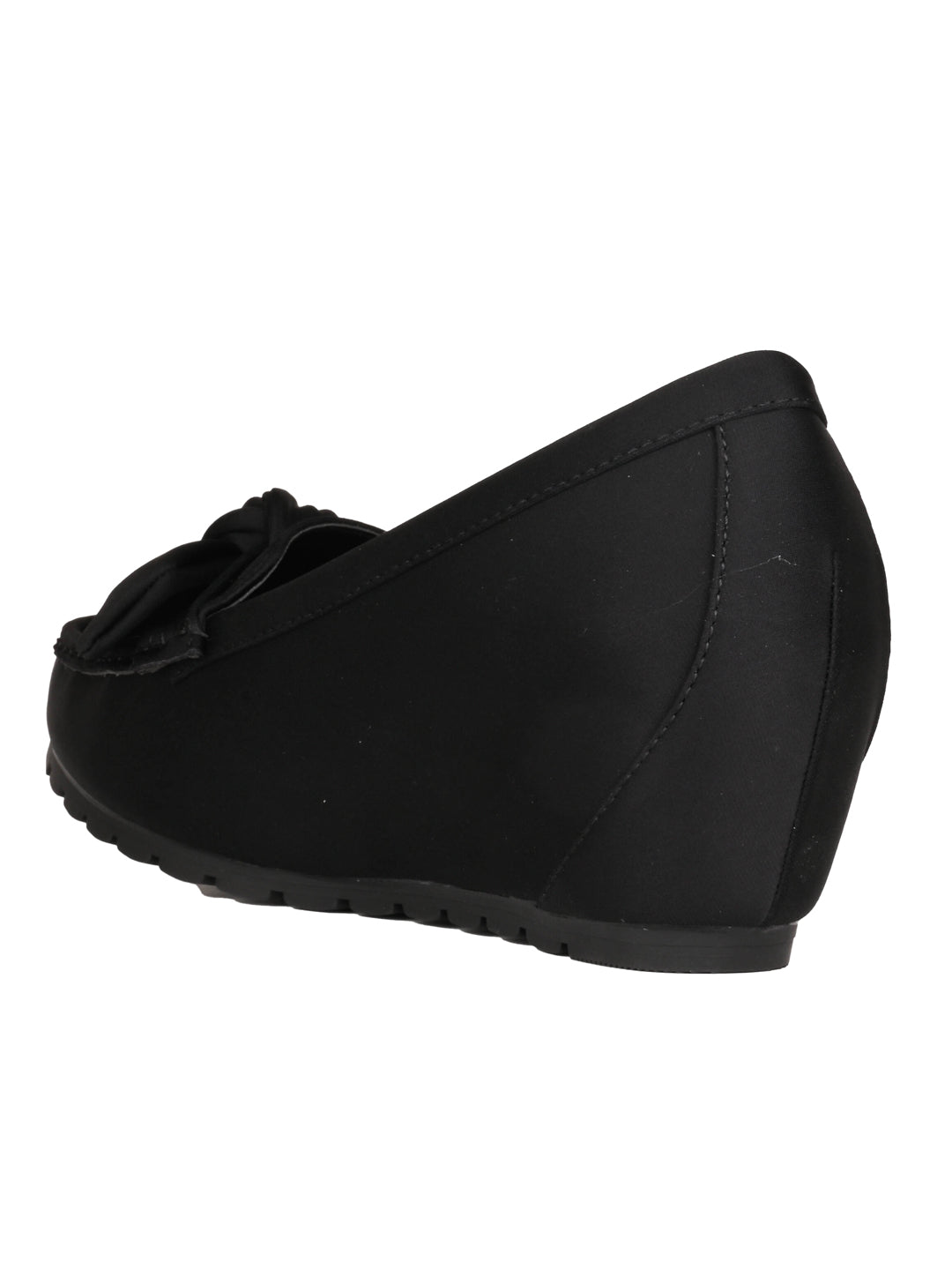 Women, Women Footwear, Black Loafers