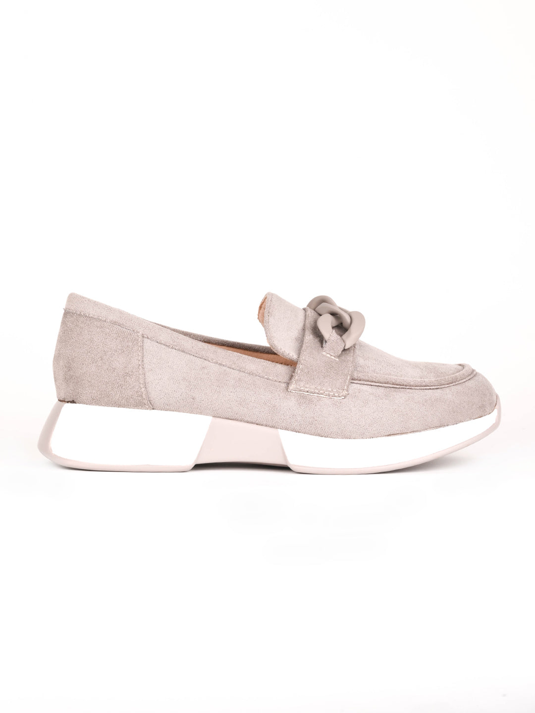 Women, Women Footwear, Khaki Loafers