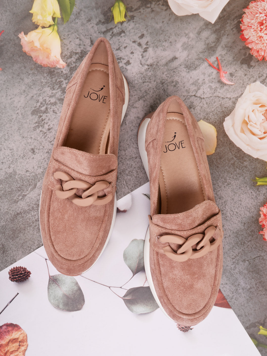 Women, Women Footwear, Nude Loafers