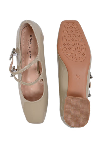 Women, Women Footwear, Khaki Pumps