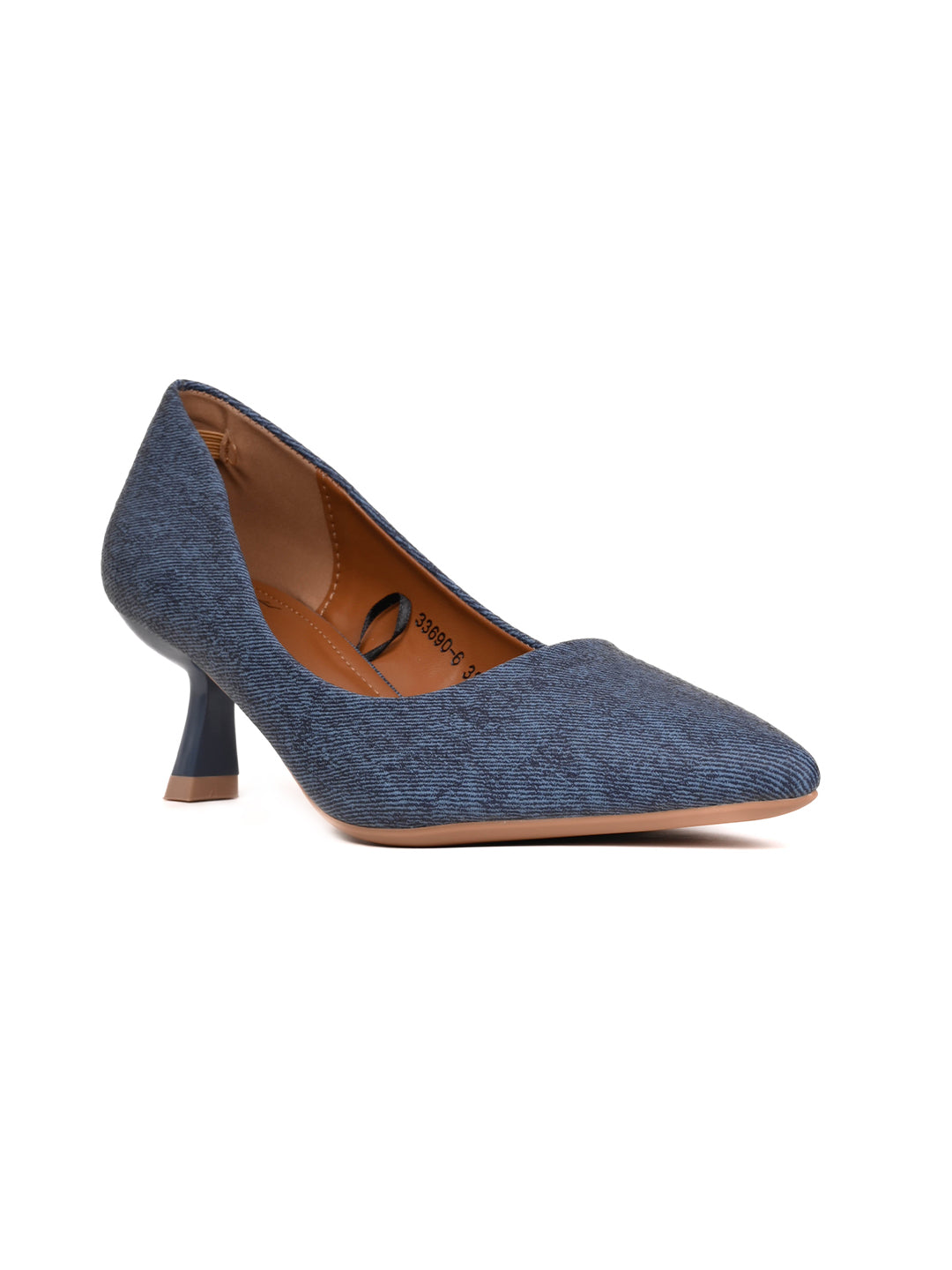 Women, Women Footwear, Navy Blue Pumps