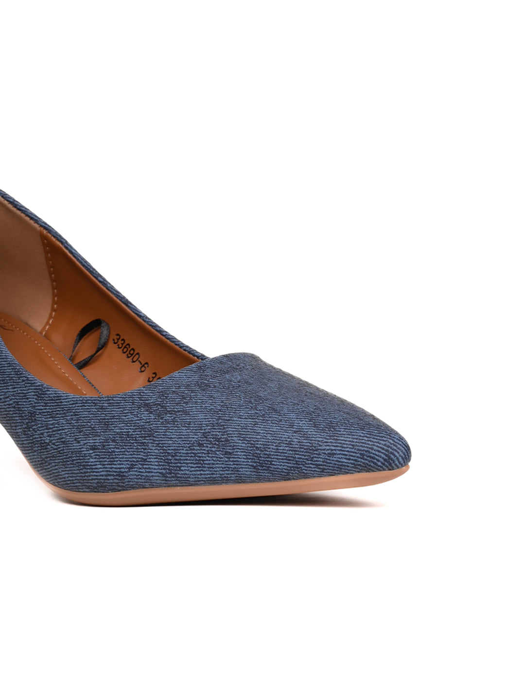 Women, Women Footwear, Navy Blue Pumps