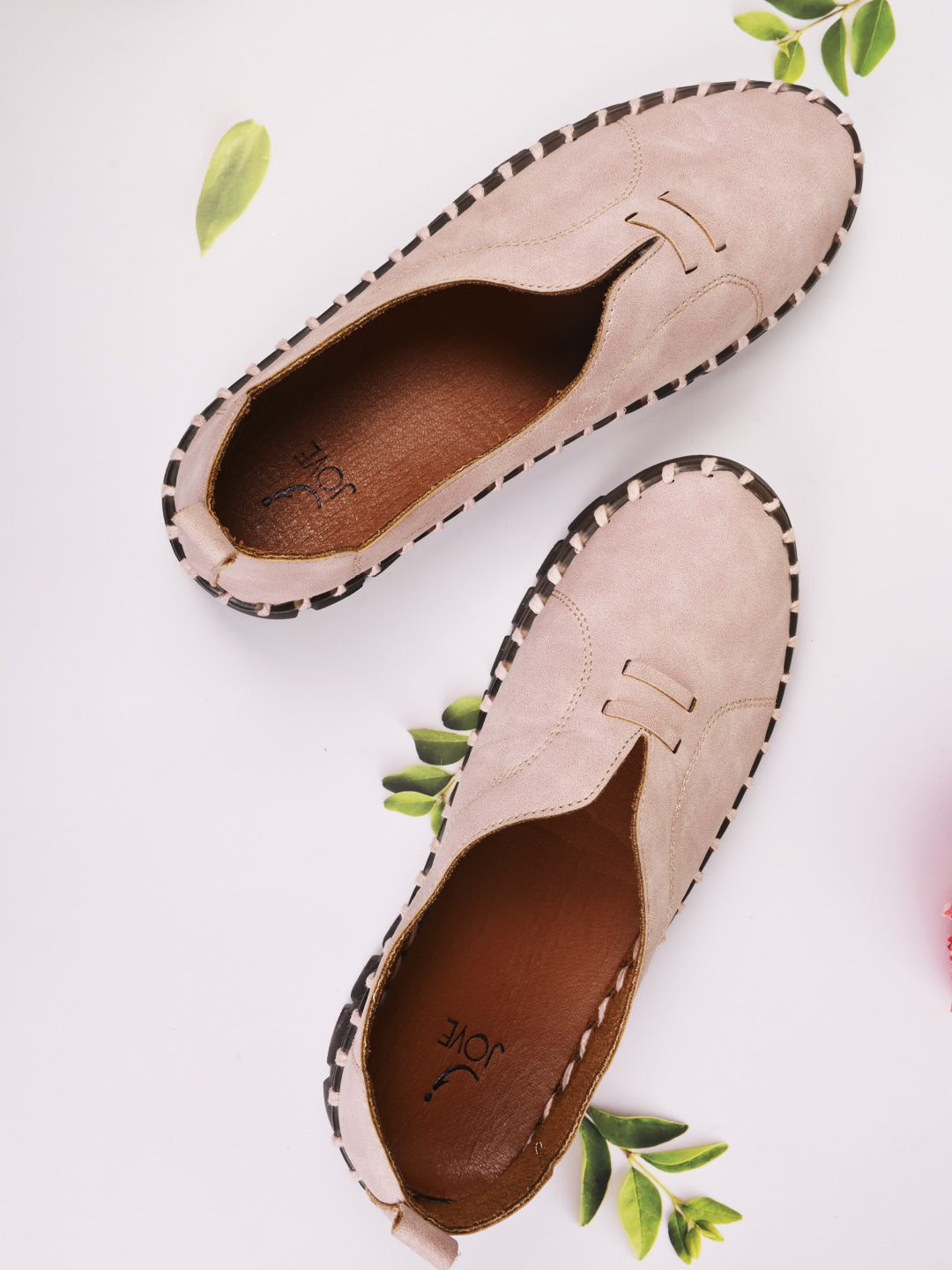 Women, Women Footwear, Pink Loafers