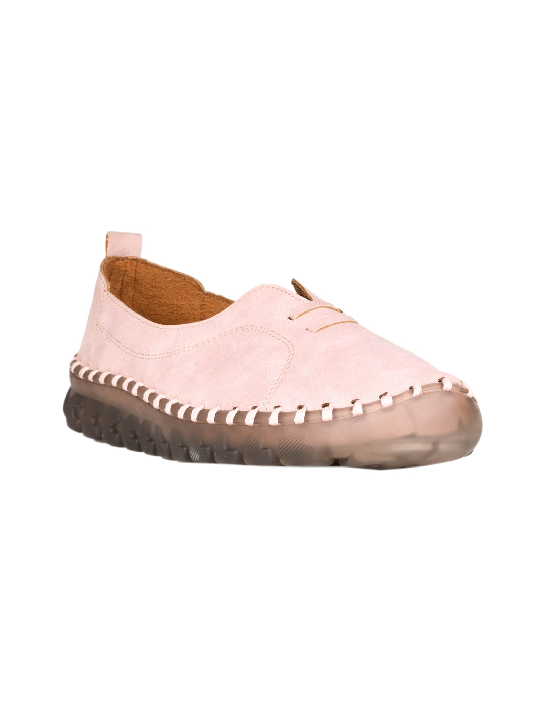 Women, Women Footwear, Pink Loafers