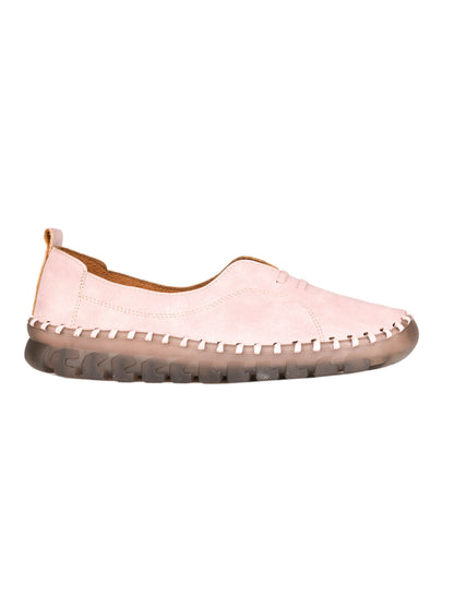 Women, Women Footwear, Pink Loafers