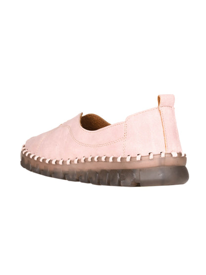 Women, Women Footwear, Pink Loafers