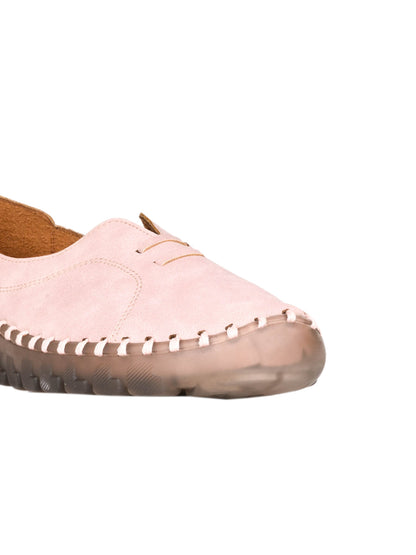 Women, Women Footwear, Pink Loafers