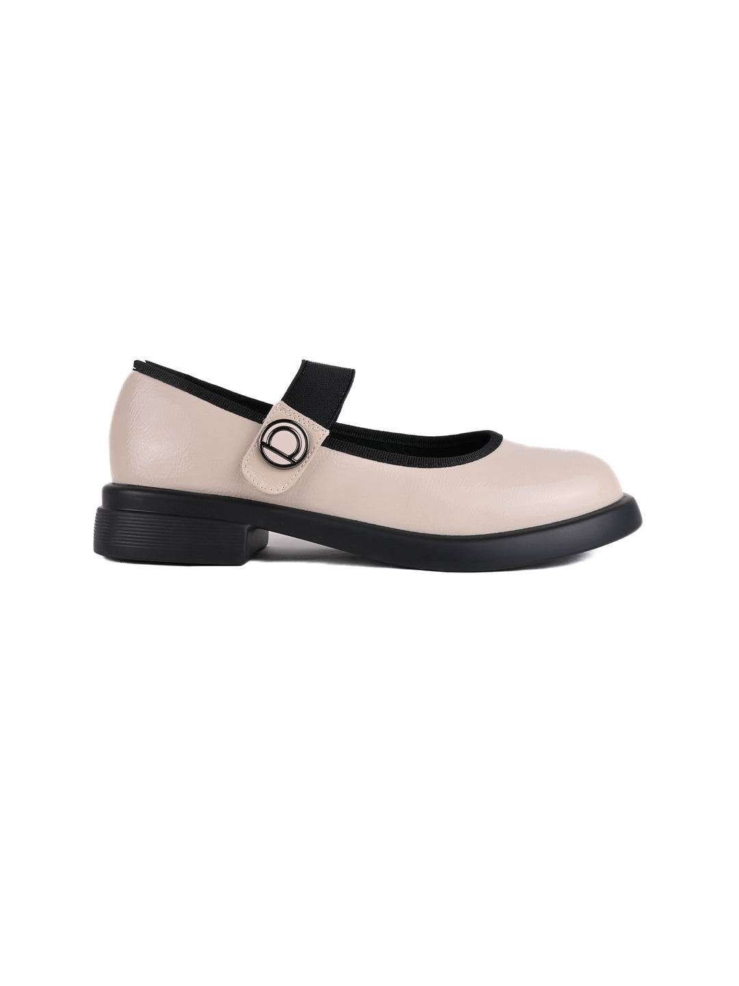 Women, Women Footwear, Off White Ballerinas