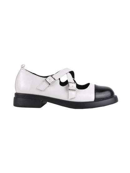 Women, Women Footwear, White Ballerinas