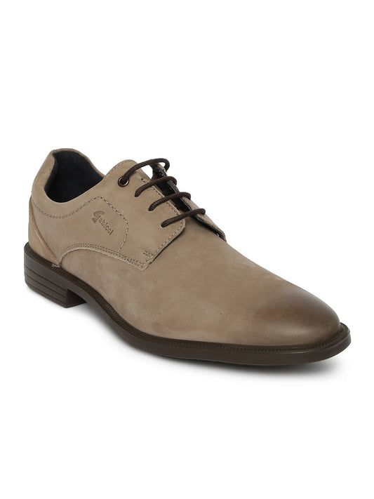 Footwear, Men Footwear, Taupe Formal Shoes