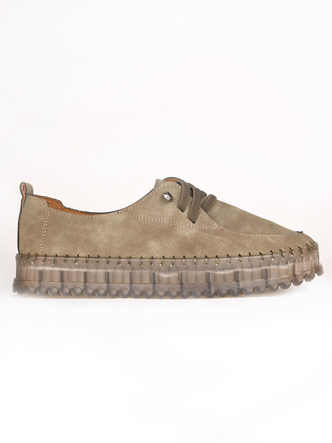 Women, Women Footwear, Olive Loafers