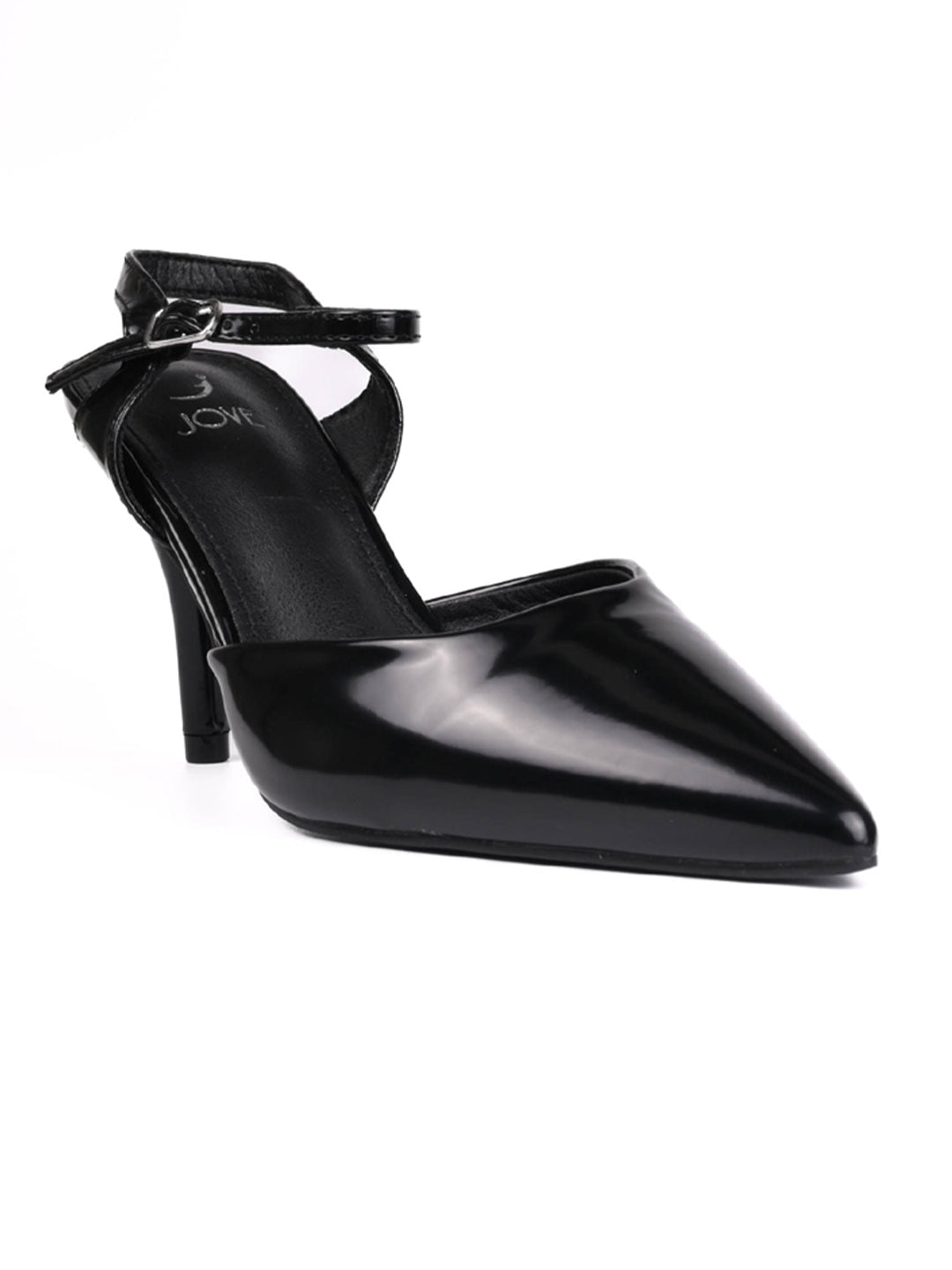 Women, Women Footwear, Black Pumps