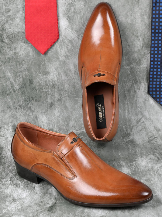 Men, Men Footwear, Tan Formal Shoes